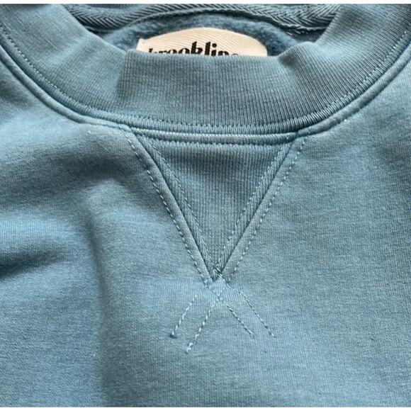 Brooklinen Willow Sweatshirt Size Medium Comfort Casual Cozy - Picture 3 of 4